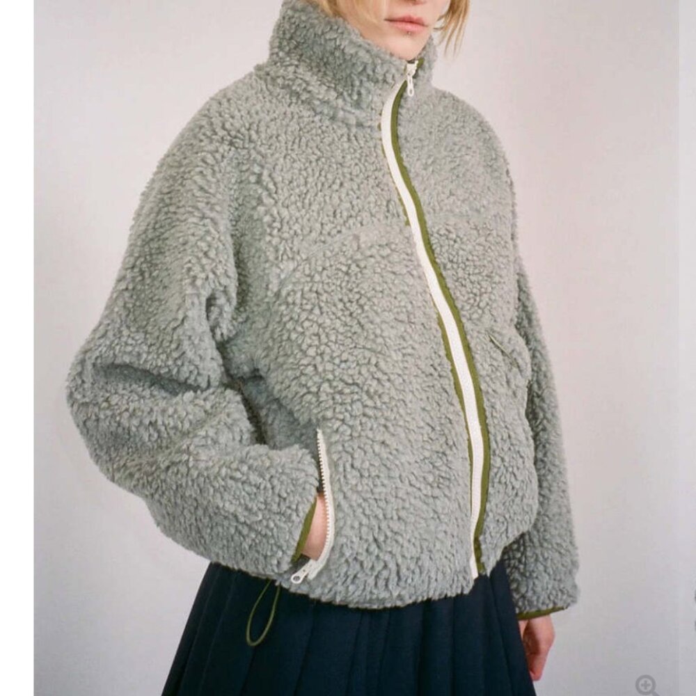 Sandy Liang Cashi Fleece in Cloud